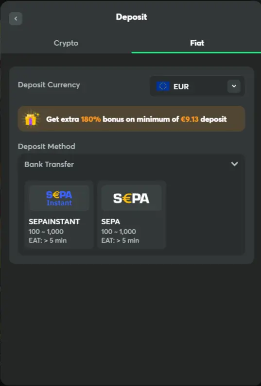 How to Deposit in BC Game