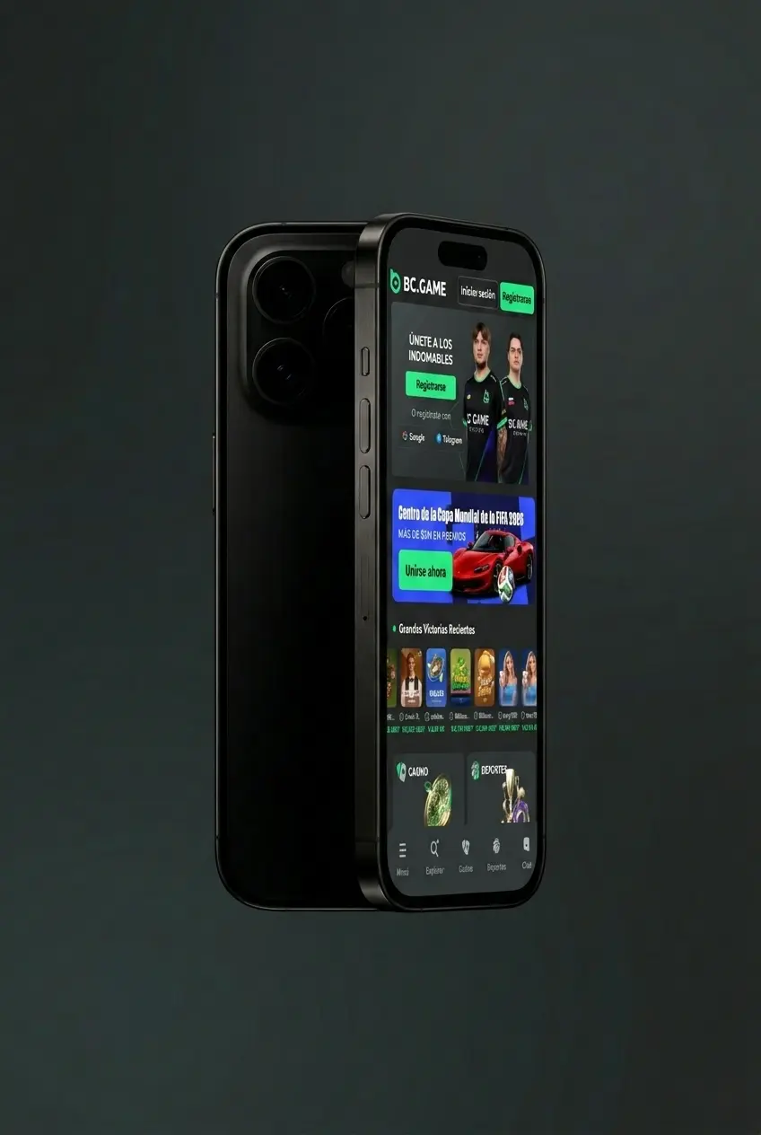 Captura de pantalla de BC Game PWA instalándose en Safari sin App Store en dispositivo móvil iOS