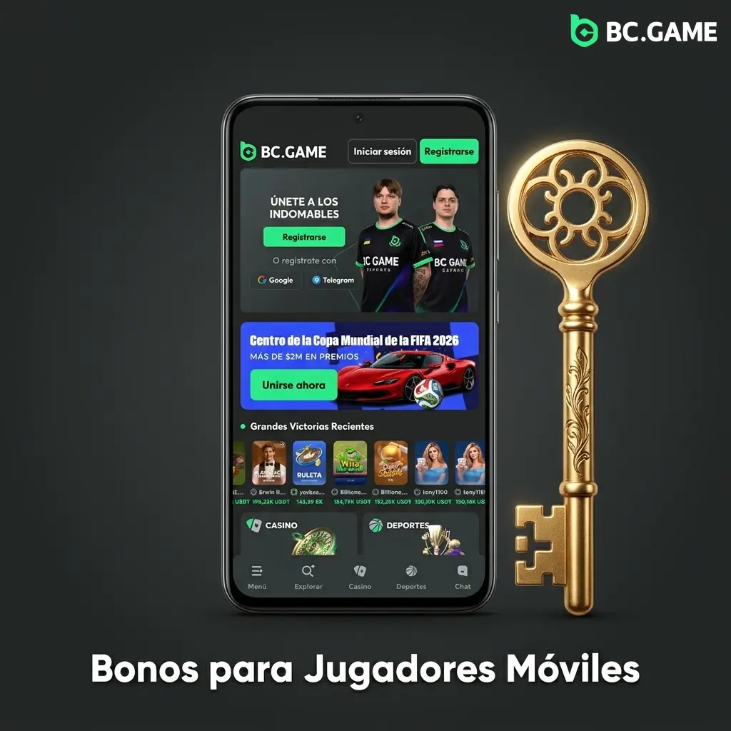Bonos para jugadores móviles en BC Game: rakeback progresivo, promociones VIP y torneos disponibles desde la app