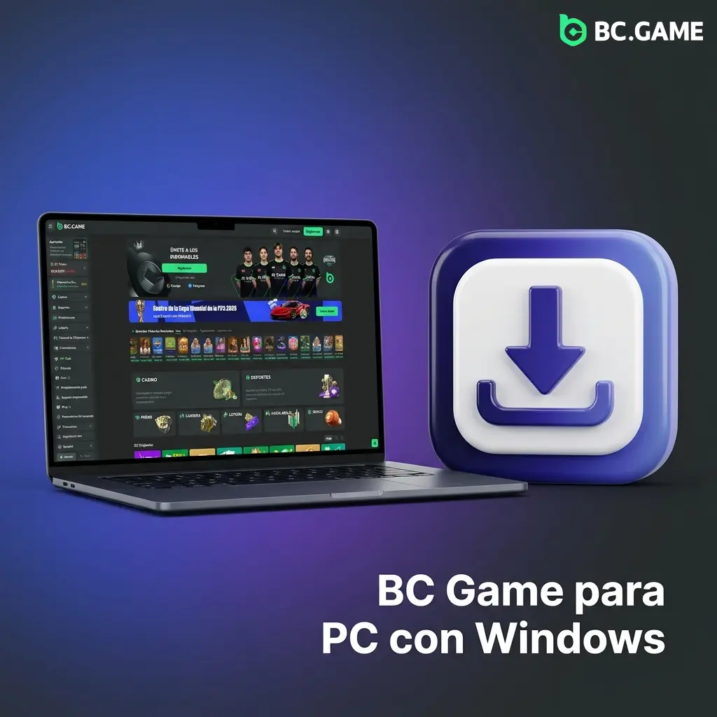 BC Game en PC con Windows: instalación PWA desde Chrome o Edge para acceso directo al escritorio