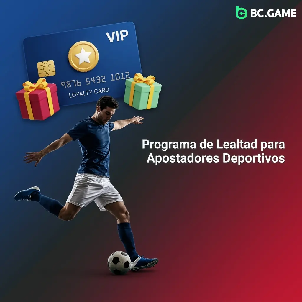 Programa de lealtad BC Game para apostadores deportivos con beneficios VIP, rakeback y bonos exclusivos