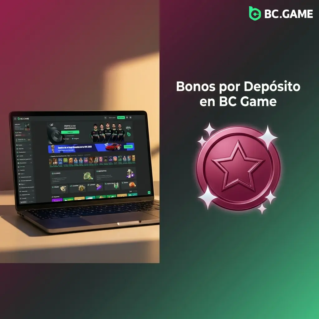 Bonos por depósito en BC Game: hasta 300% en primer depósito, cashback VIP y recargas para jugadores argentinos