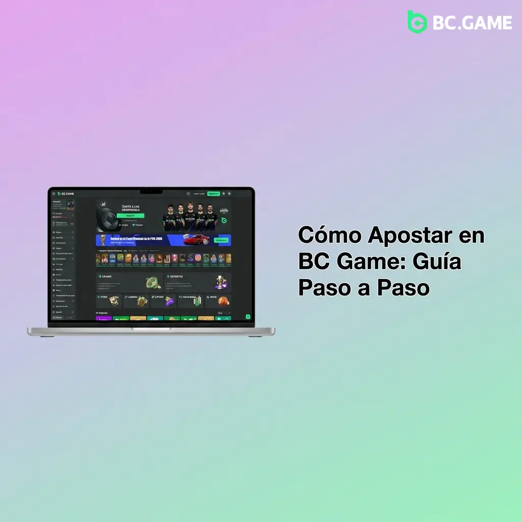 Guía paso a paso para apostar en BC Game: registro, depósito, selección de evento y confirmación del ticket
