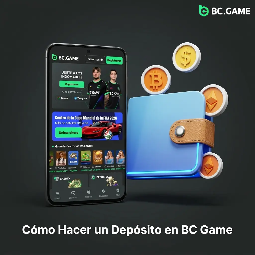 Guía paso a paso para hacer un depósito en BC Game con Mercado Pago, AstroPay o criptomonedas