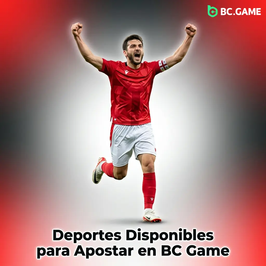 Íconos de deportes disponibles en BC Game: fútbol, básquet, tenis, MMA, esports y más de 40 disciplinas
