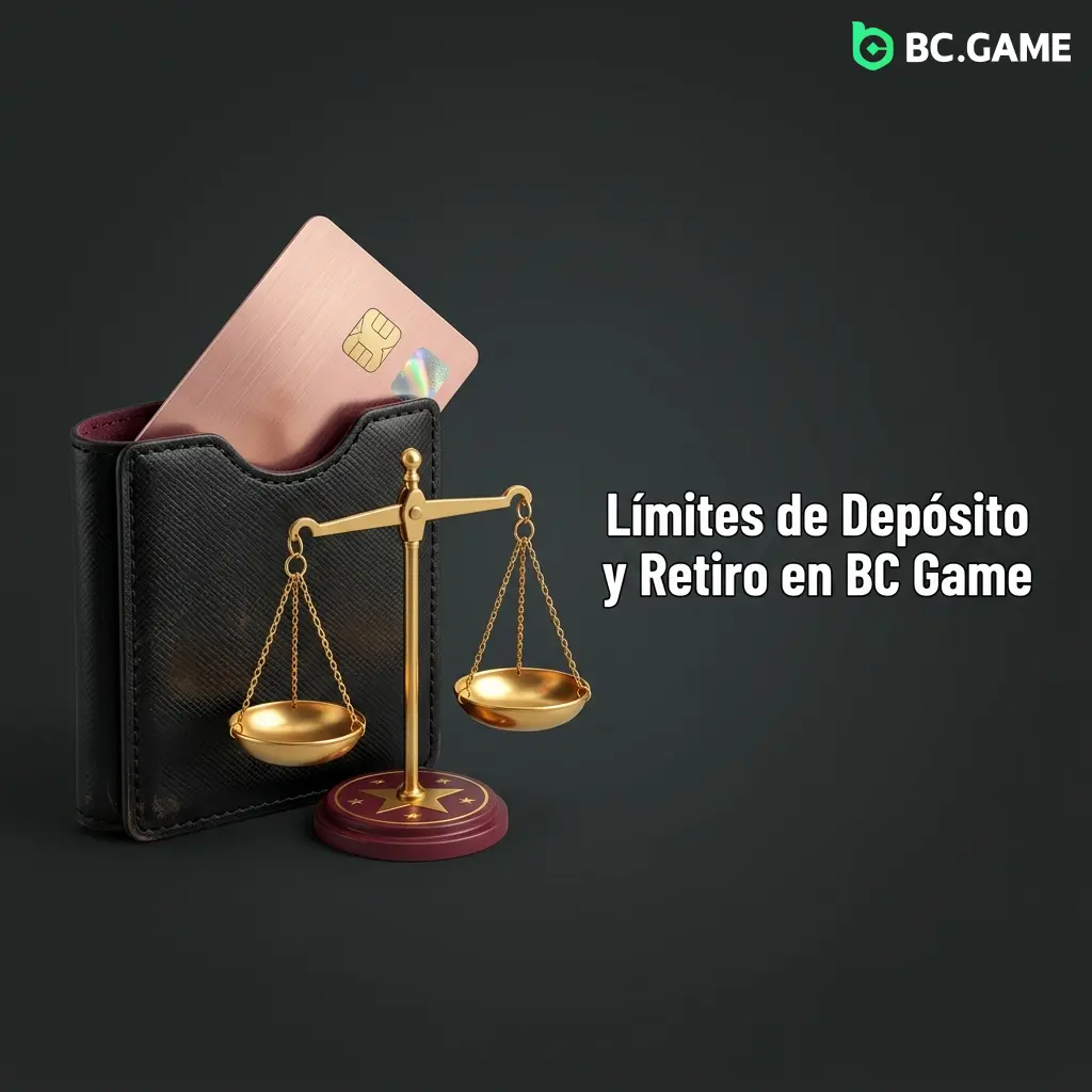 Tabla de límites de depósito y retiro en BC Game según método de pago en pesos argentinos y criptomonedas