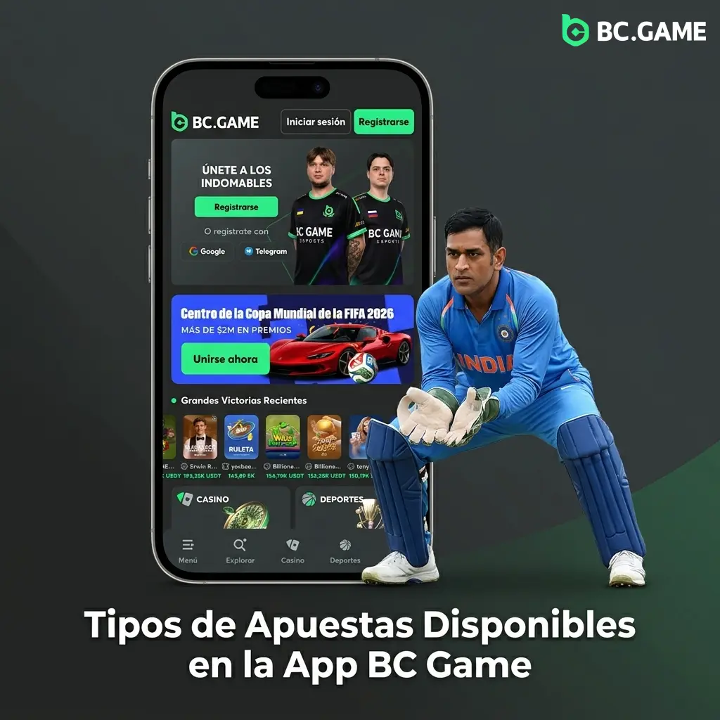 Tipos de apuestas en BC Game: simple, combinada, sistema, en vivo y outrights para torneos completos